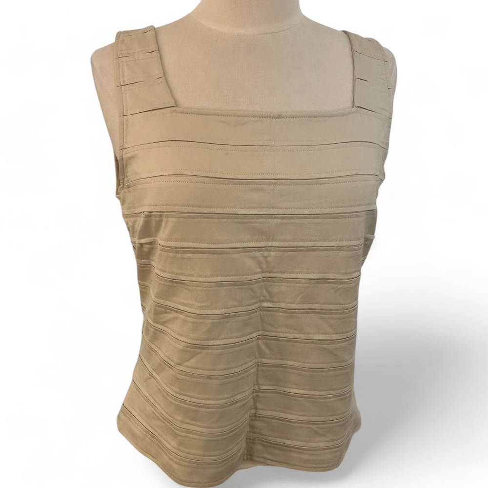Women's Akris Punto Top Sleeveless Beige